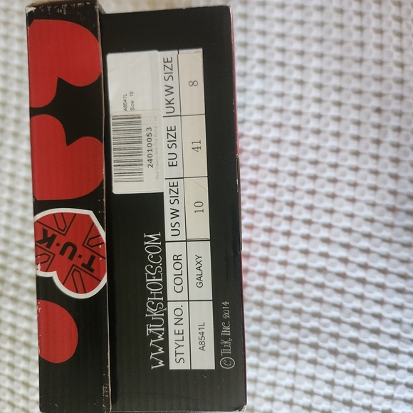 Galaxy Print Women's Heels - Picture 3 of 10